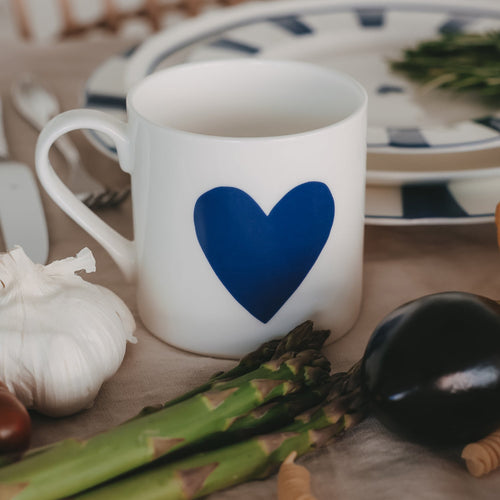 Collection Card Porcelaine - Bleu foncé