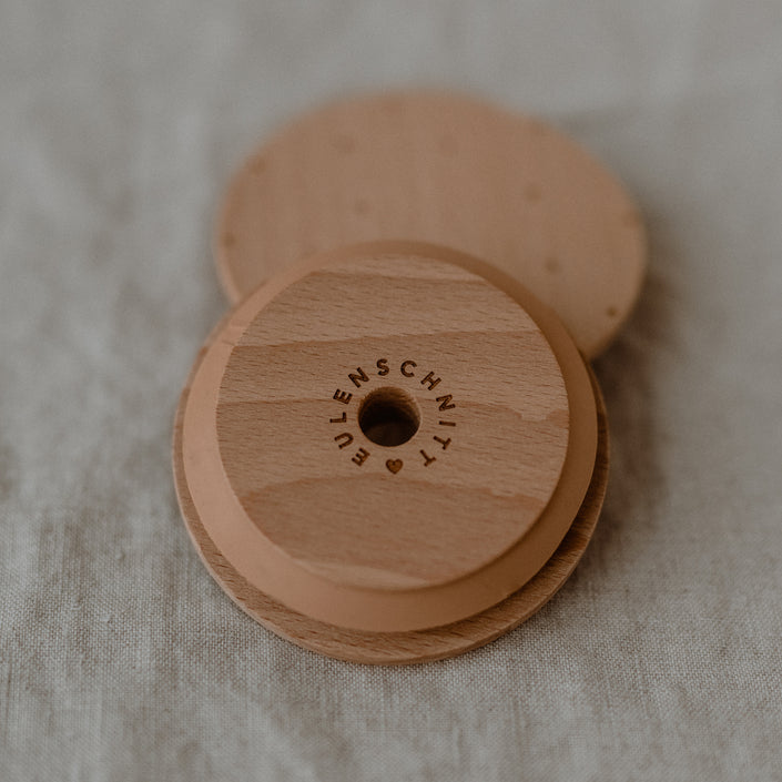Deckel aus Buchenholz
