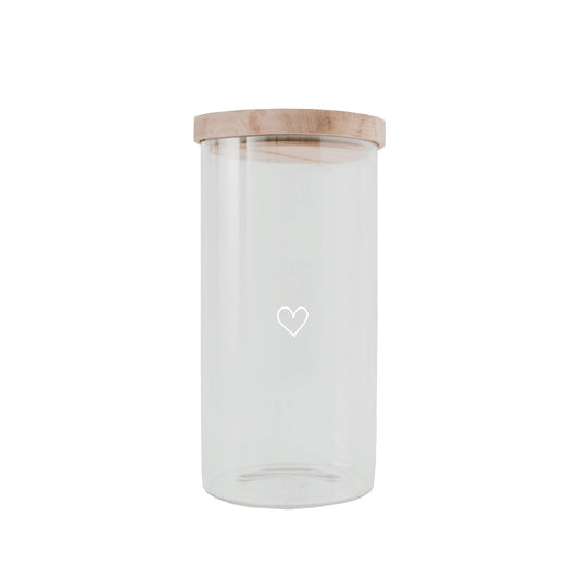 Vorratsglas Herz 19 cm
