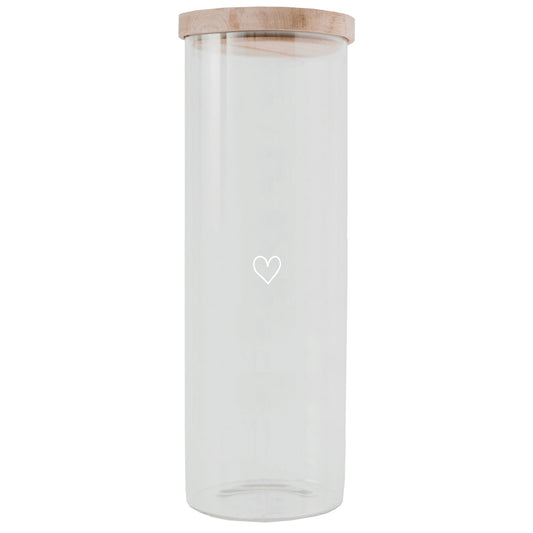 Vorratsglas Herz 30 cm
