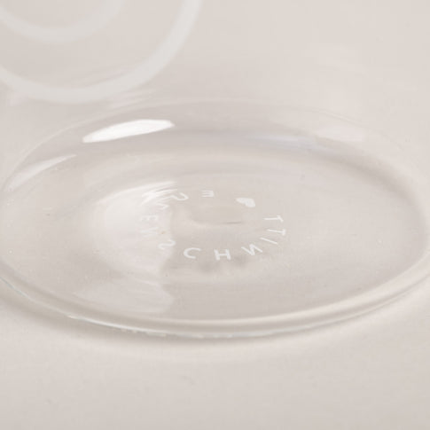 Trinkglas Smiley weiß | Eulenschnitt 