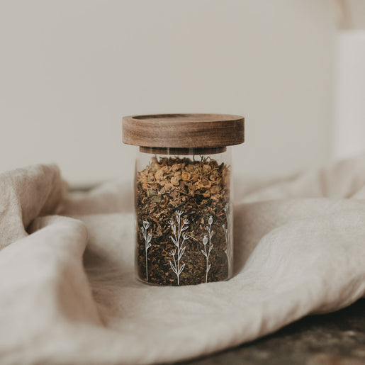 Mini Vorratsglas Blumenwiese 9 cm | Eulenschnitt 