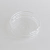 Obenansicht der Bubbles Schale mittel mit Eulenschnitt-Prägung – funktional und schlicht für den Alltag.