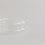 Detailansicht der seitlichen Glasstruktur der Bubbles Schale – elegantes und klares Design.