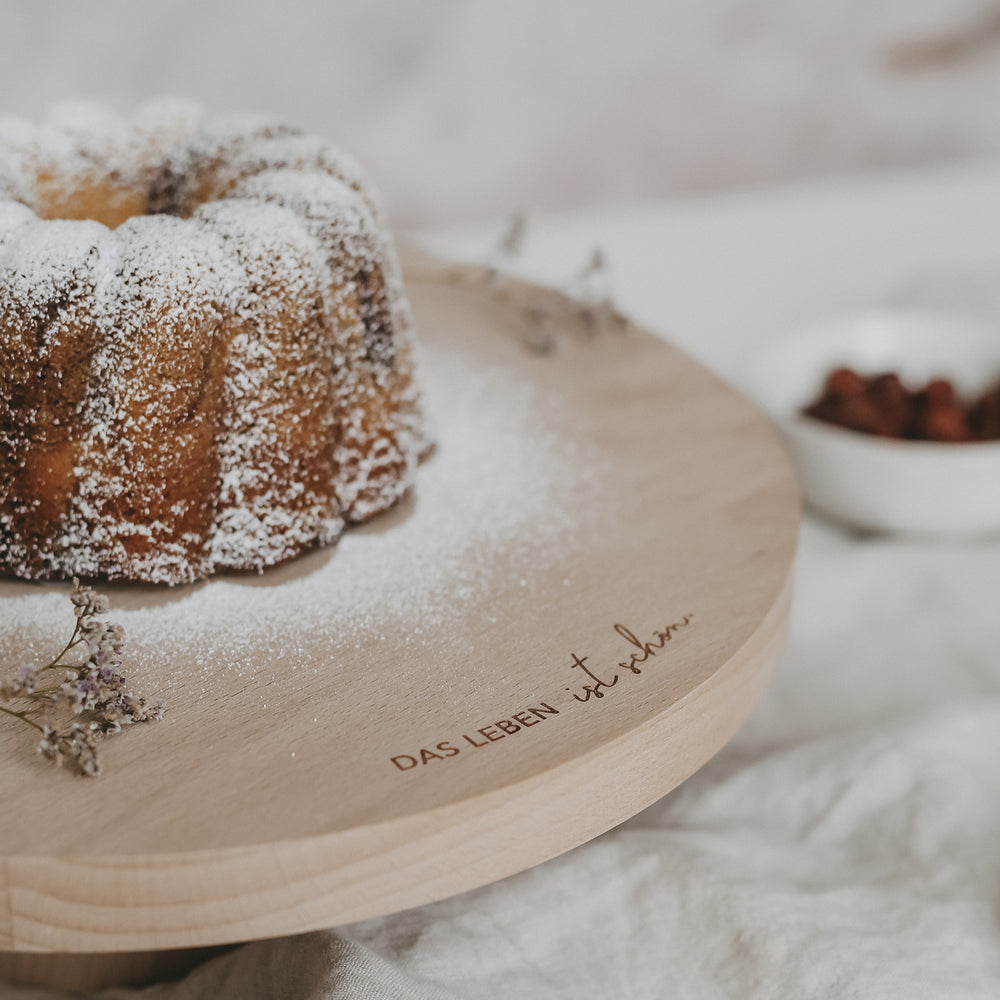 Présentoir à gâteaux Das Leben ist schön