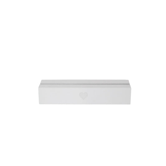 Postkartenständer weiß 10,5 cm im 2er Set