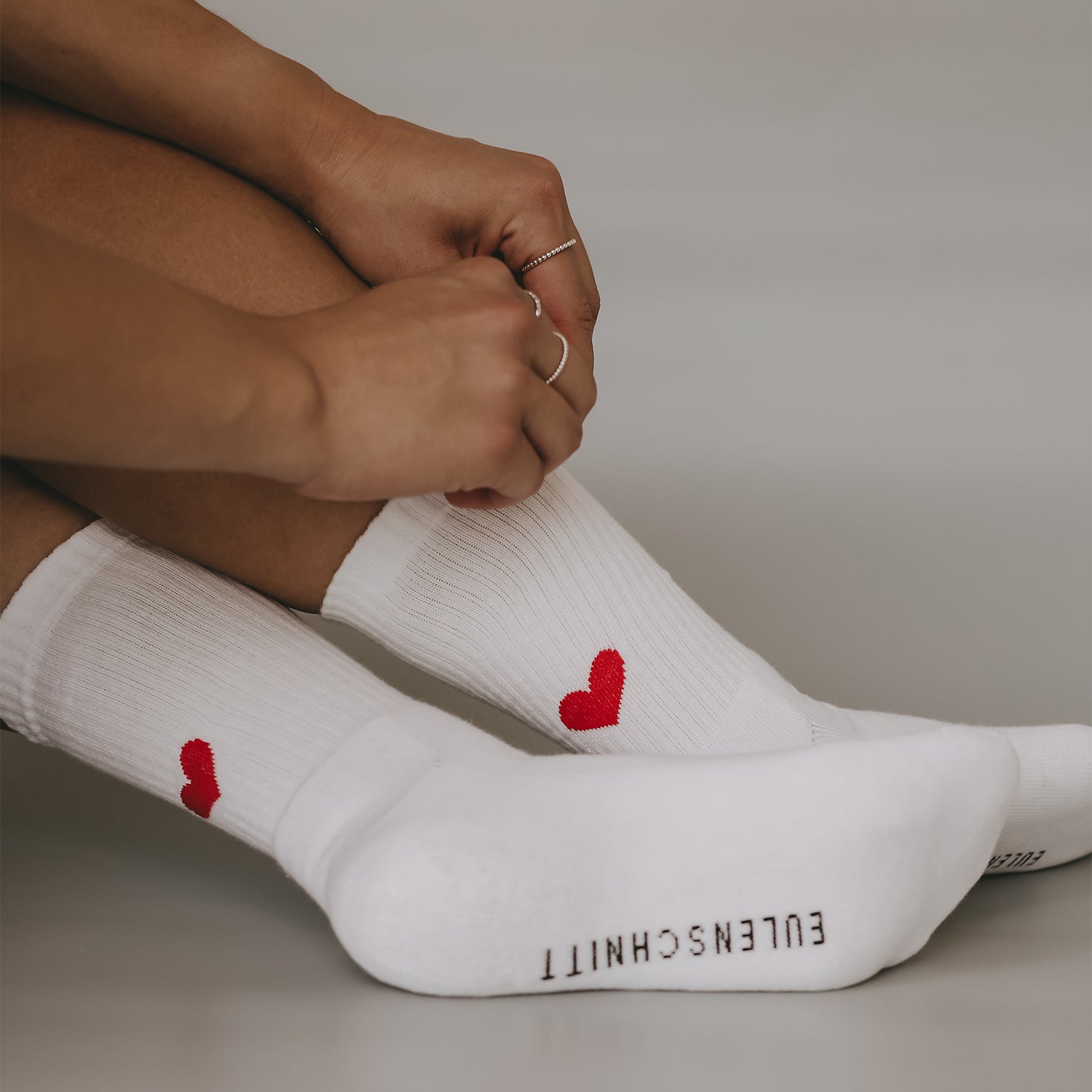 Chaussette coeur talon online