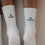 Kids Socken Ciao Kakao von Eulenschnitt mit schwarzen Schriftzügen und Herzen