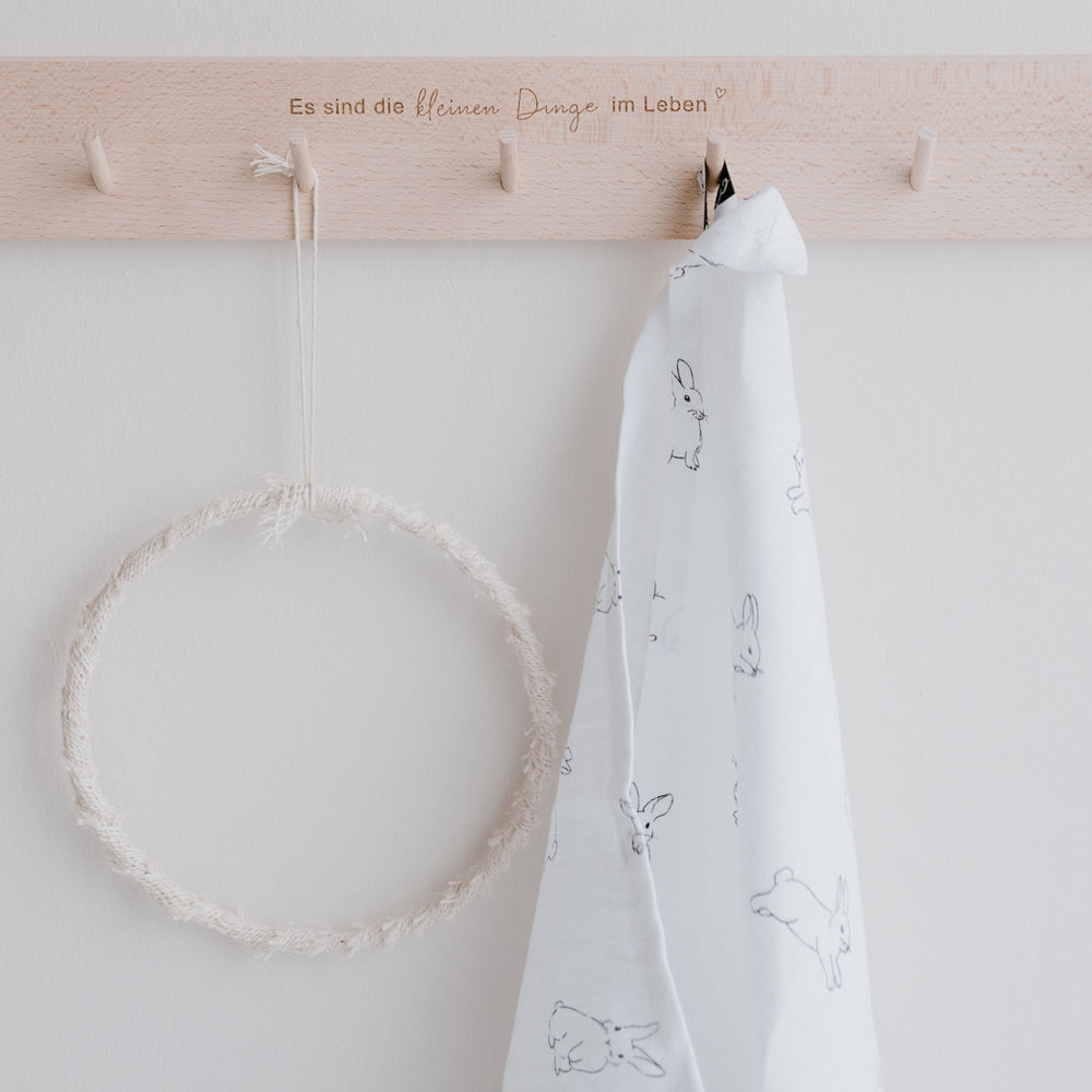 Leinen Geschirrtücher Kaninchen im 2er Set