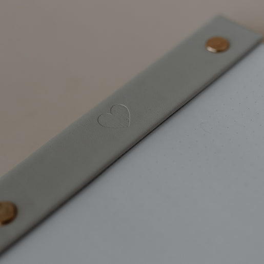 Bloc-notes cœur rechargeable