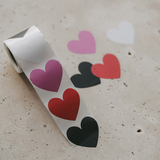 Autocollants cœurs