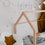 Wandsticker Punkte Gold im 48er Set