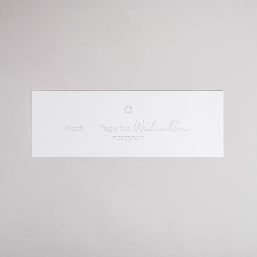 Autocollant compte à rebours Noël