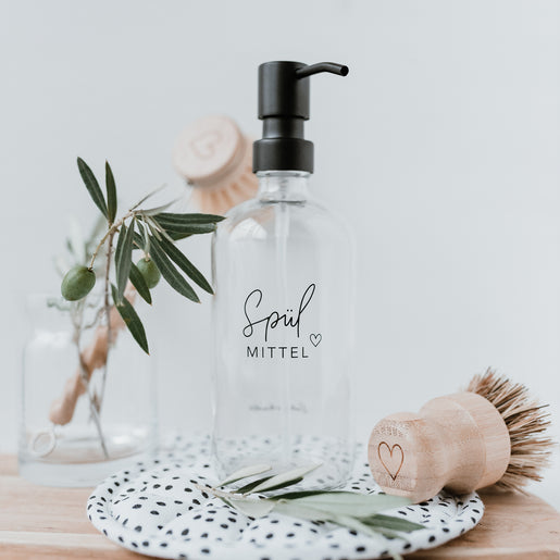 Distributeur de savon Spülmittel transparent 500ml