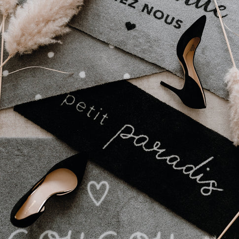 Waschbare Fußmatte Petit Paradis