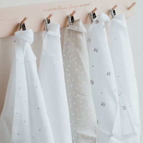 Leinen Geschirrtücher Sprüche im 2er Set