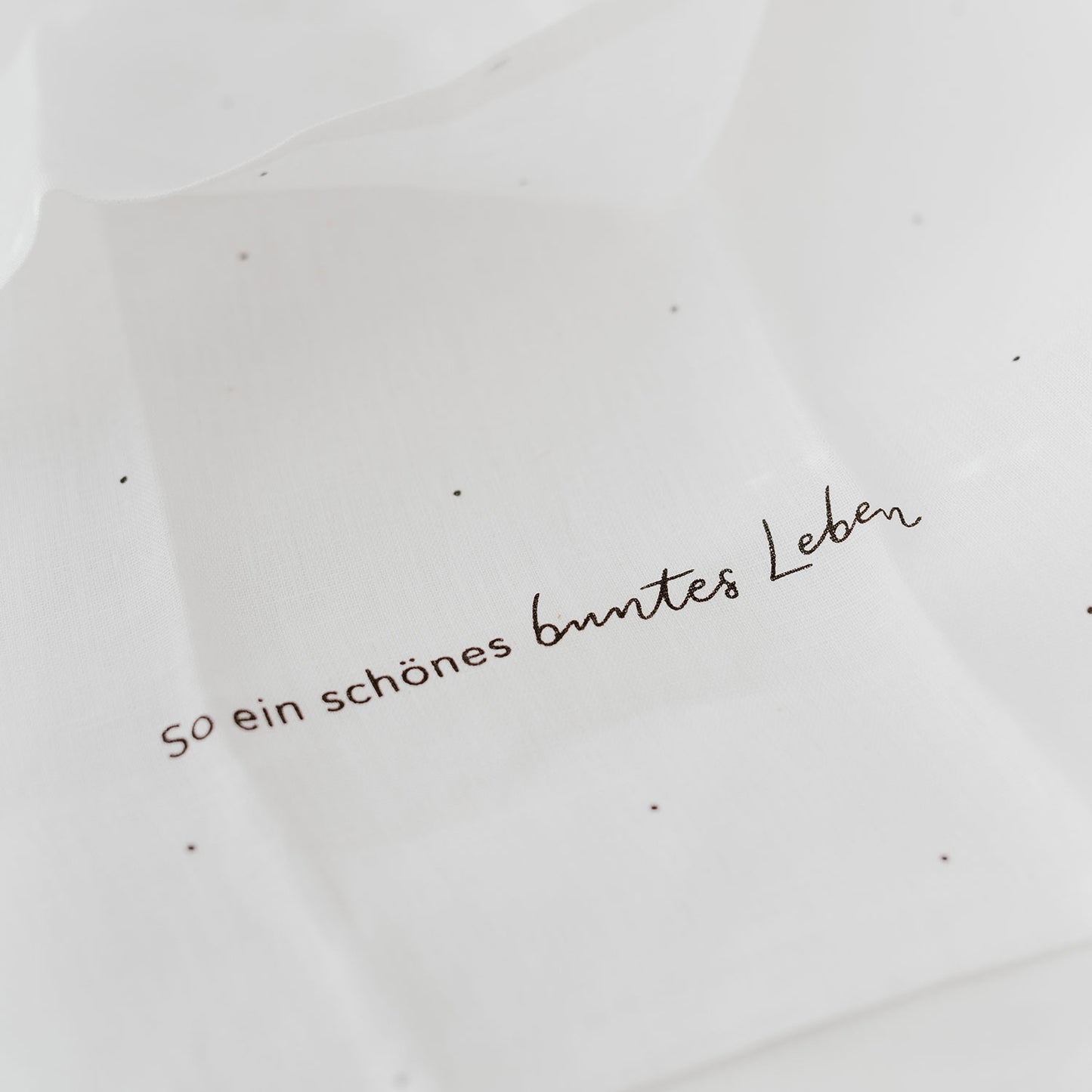 Leinen Geschirrtücher Sprüche im 2er Set